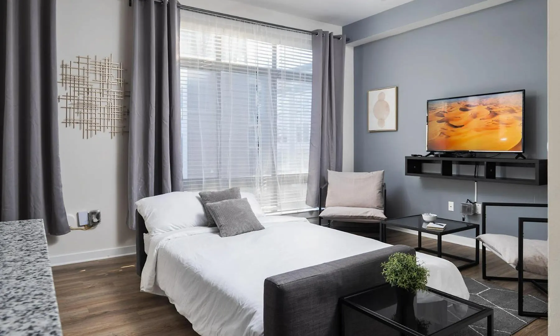 Modern Uptown 2Br Free Parking & Private Balcony Daire Charlotte