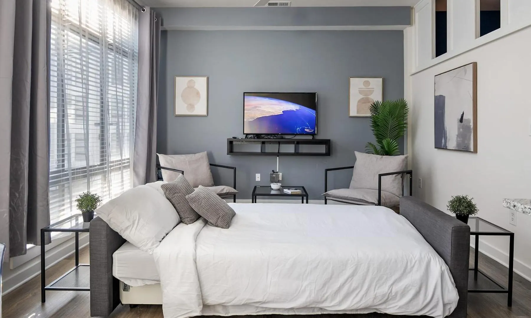 Modern Uptown 2Br Free Parking & Private Balcony Daire Charlotte