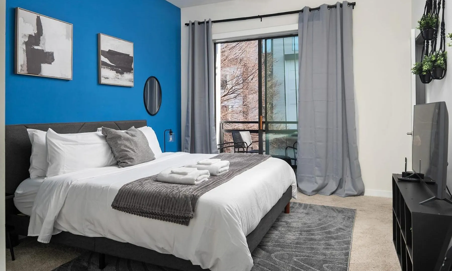 Modern Uptown 2Br Free Parking & Private Balcony Daire Charlotte
